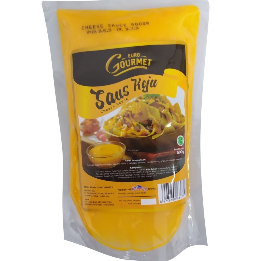 

Euro Gourmet Saus Keju 500gr Cheese Sauce