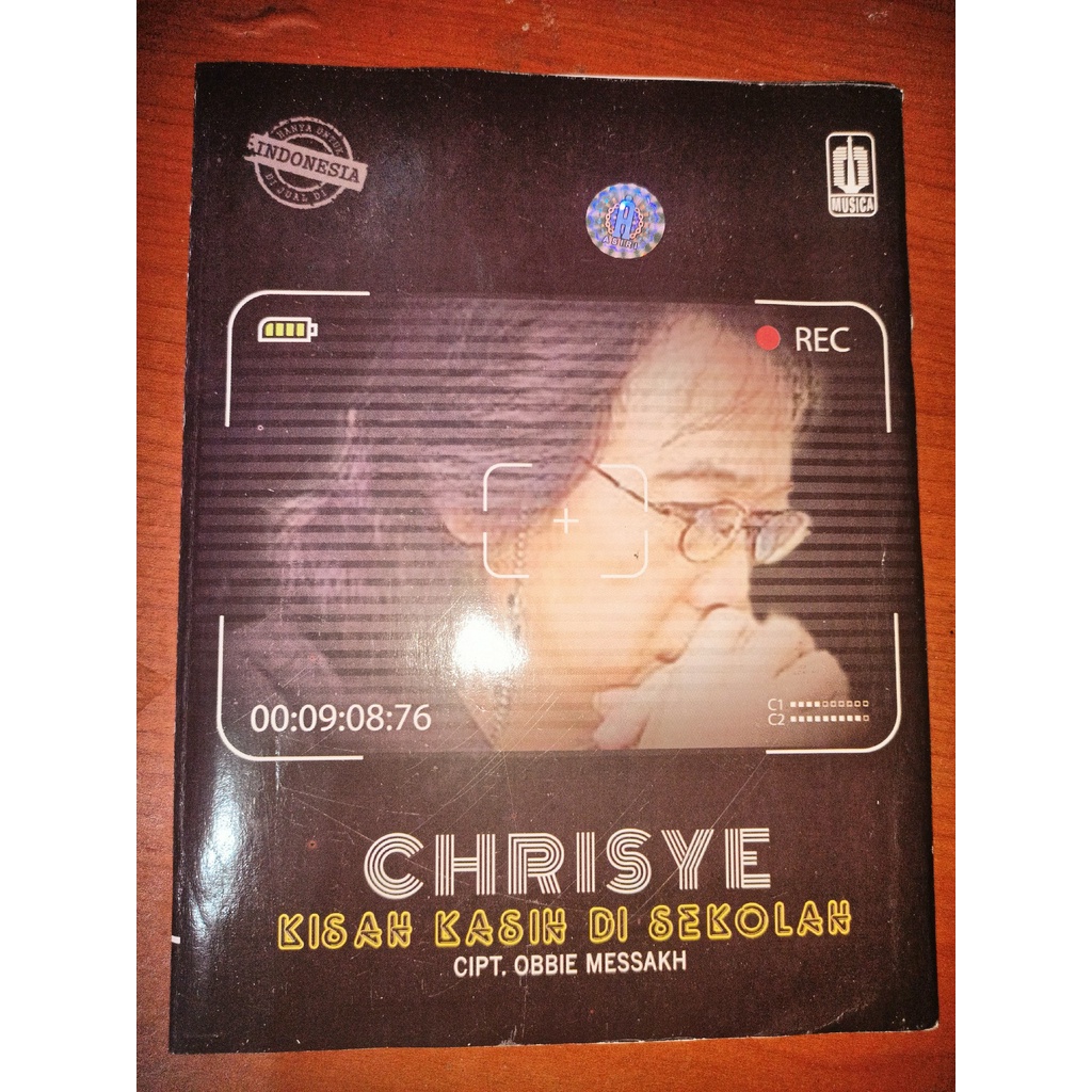 VCD ORIGINAL ALBUM CRISYE " KISAH KASIH DI SEKOLAH " Prod.musica studios