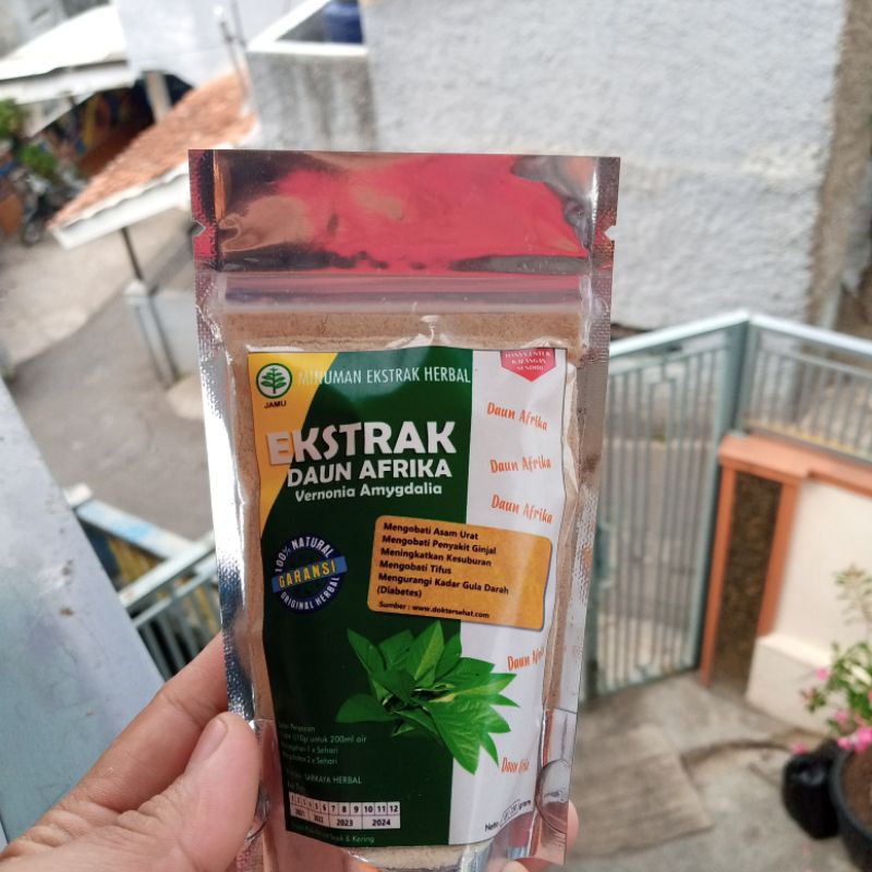 

Ekstrak Minuman Herbal Daun Afrika untuk jantung dan kanker