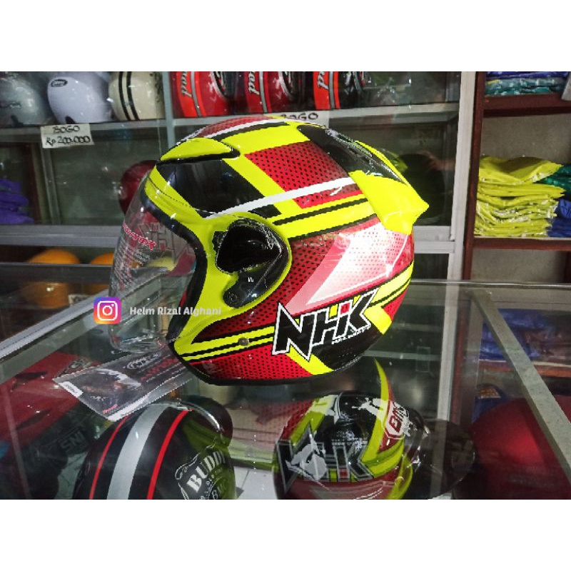 Helm Nhk R6 Se Patrol Yellow Flo