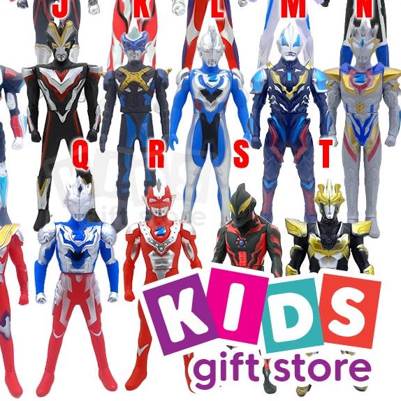 ☼ Ultra Series Ultraman Fuma Taiga Titus Tregear Tiga Victory Rosso Blu Figure - Mainan Figur ✺