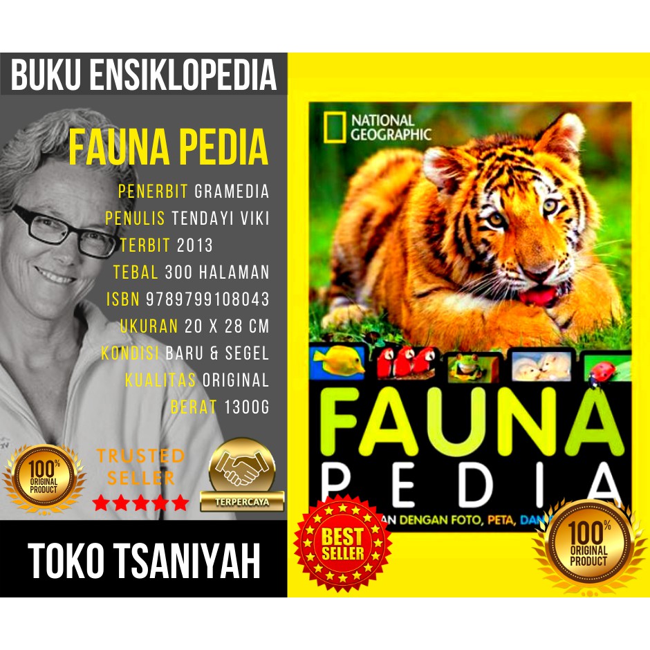 Jual Buku Ensiklopedia Hewan Binatang National Geographic Fauna Pedia ...