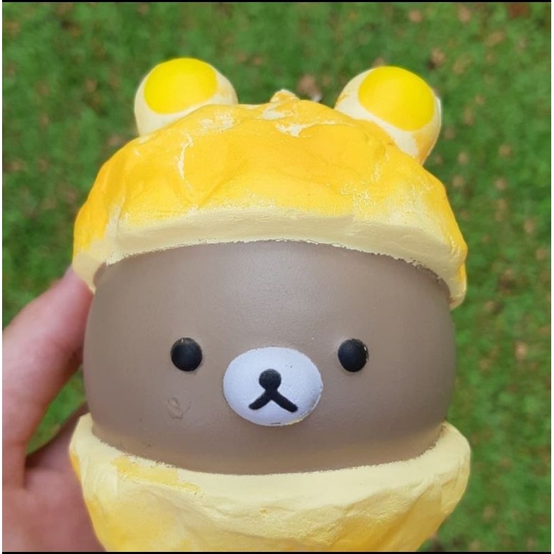 Squishy Rilakkuma Chocolate Cream Puff