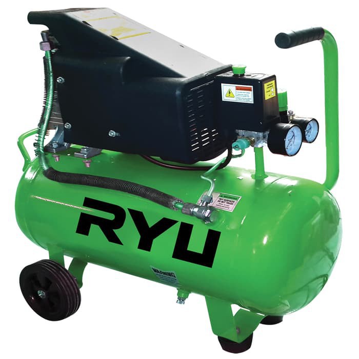 RYU Compressor 24 Liter 1 HP - Motor Penggerak - Kompresor Listrik