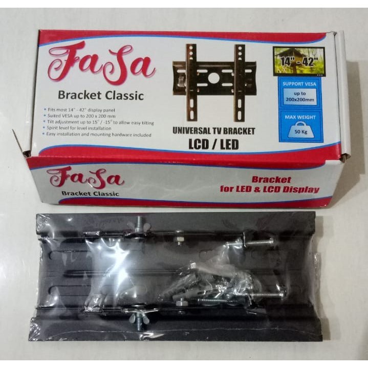 bracket tv 32 inch LCD 24 - 43  inch" univerall all merk tv