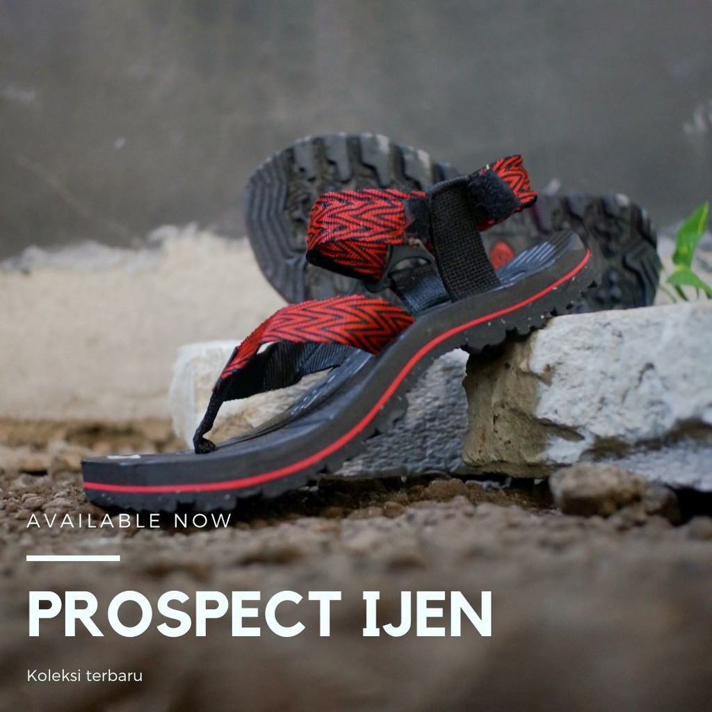 PROSPECT IJEN Sandal Gunung Jepit Talincang Light Speed Pria Outdoor / Hiking Sandals