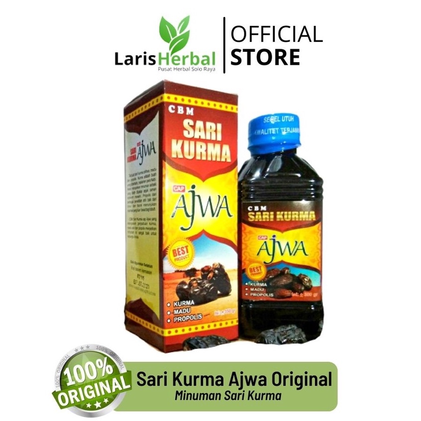 

ORIGINAL CBM Sari Kurma Ajwa Original