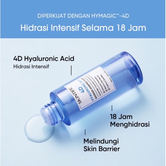 Skintific 4D Hyaluronic Acid (HA) Barrier Essence Toner 100ml