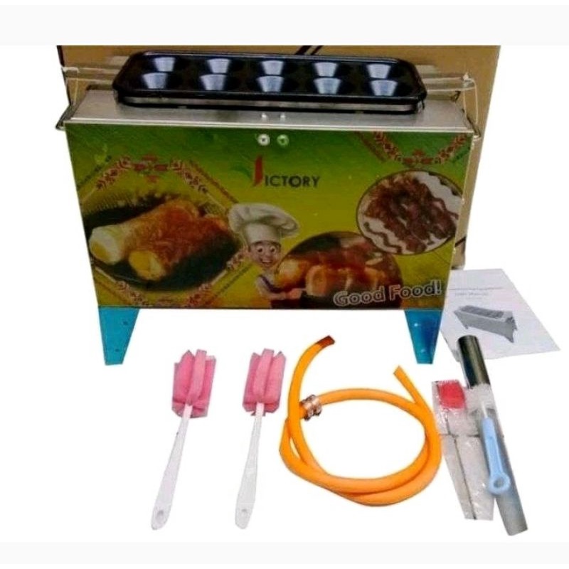 Kompor Sostel Sosis Telur LPG GasEgg Roll Comercial Egg Roll Gas Maker Mesin Egg Roll Gas
mesin penc
