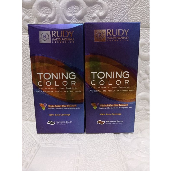 RUDY HADISUWARNO - RUDI TONING COLOR SEMI PERMANEN 100% GREY COVERAGE