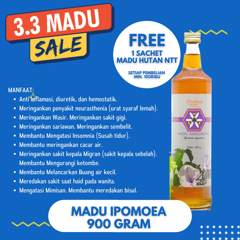 

Madu Kembang Joyo - Madu ipomoea madu ipomea madu kangkung 660ml