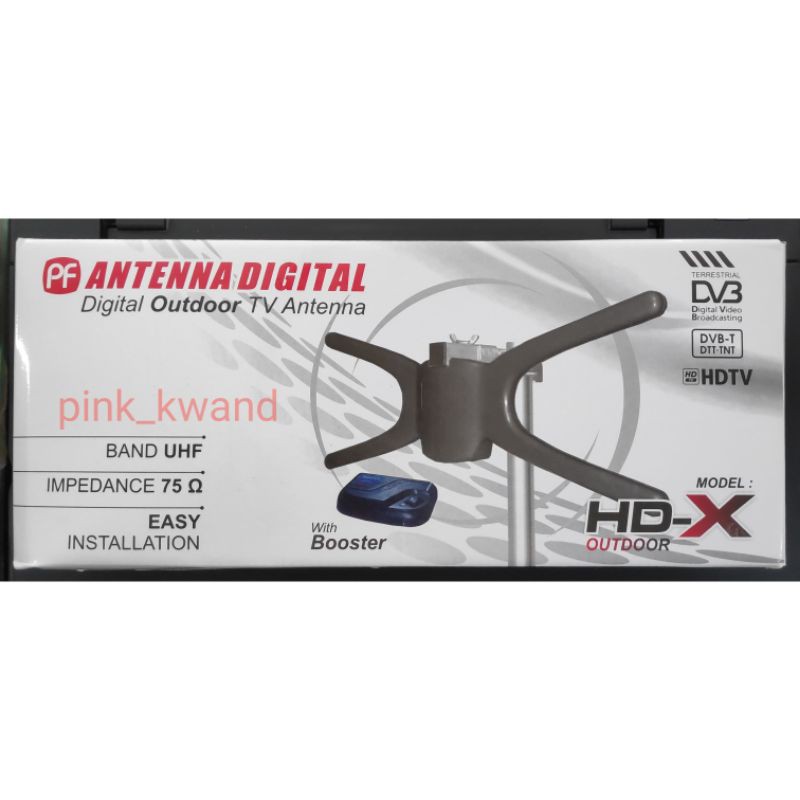 Antena luar hdx + booster pf