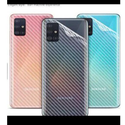 SKIN KARBON BELAKANGAN SAMSUNG S8/S8+/S9/S9+