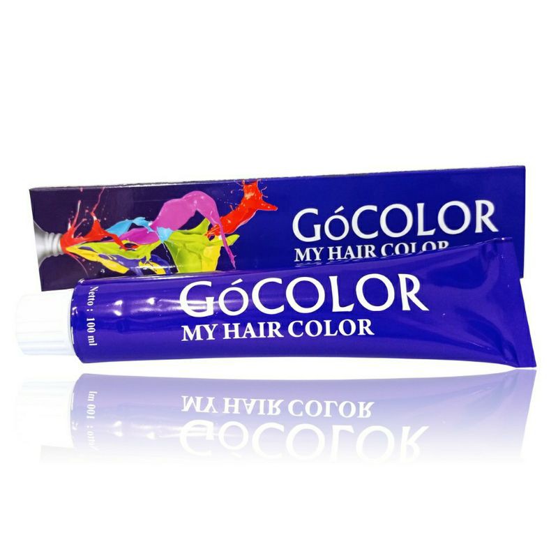 GO COLOR Hair Color Cream / GOCOLOR Semir Rambut / Pewarna Rambut Permanen