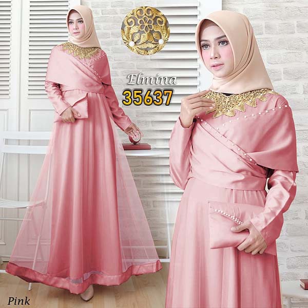 Gamis Pesta Elmina