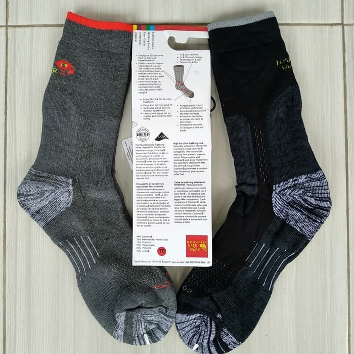 Kaos Kaki Mountain Hardwear Socks Gunung Outdoor Trekking Hiking Tebal