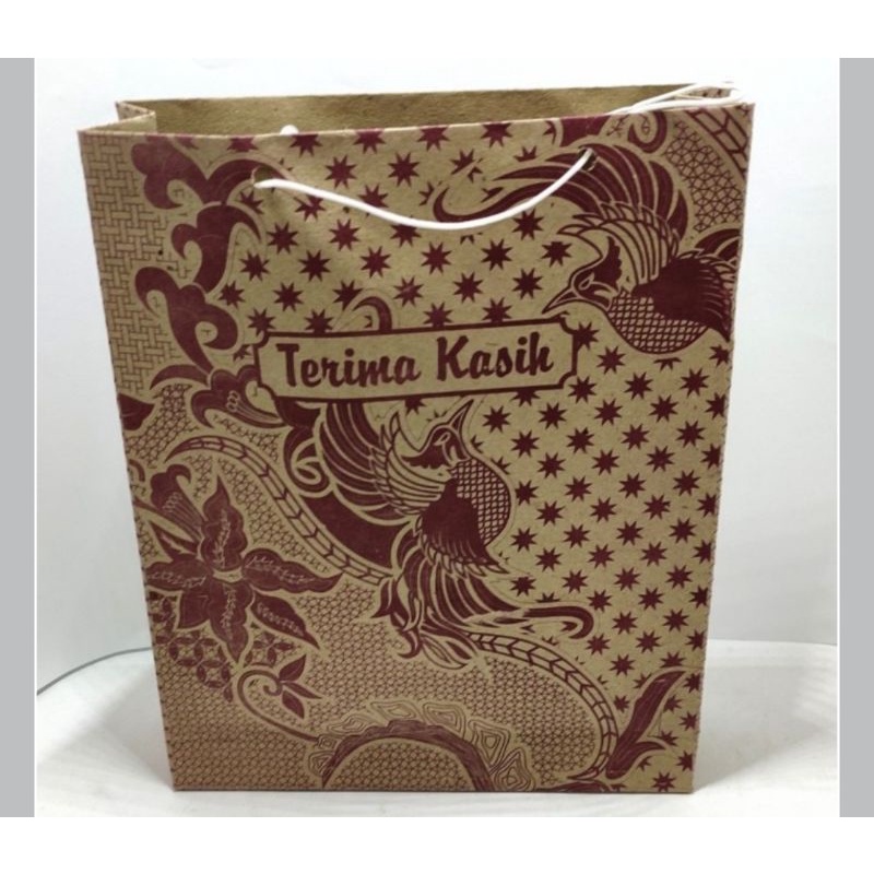 

paper bag batik