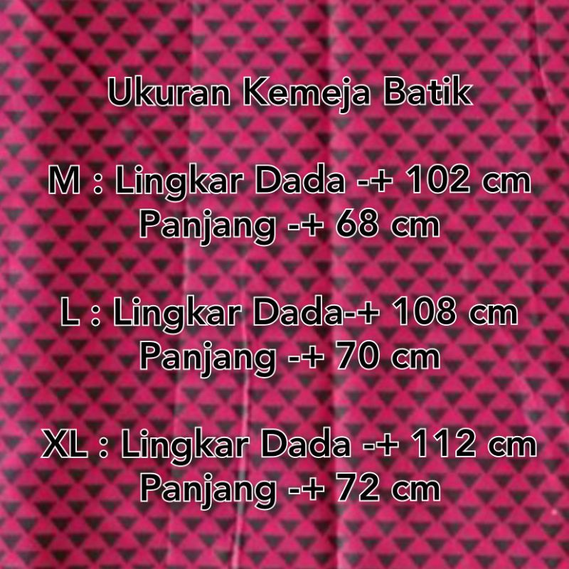 kemeja batik pria lengan panjang naga keris M.L.XL.XXL