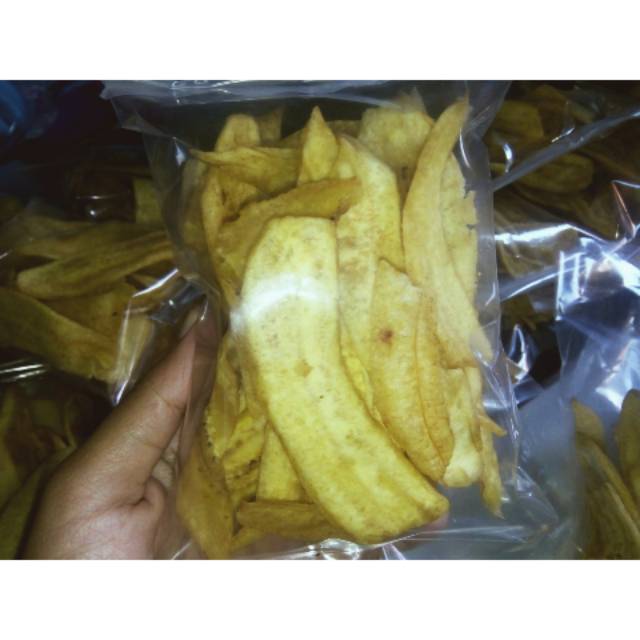 

Keripik pisang asin