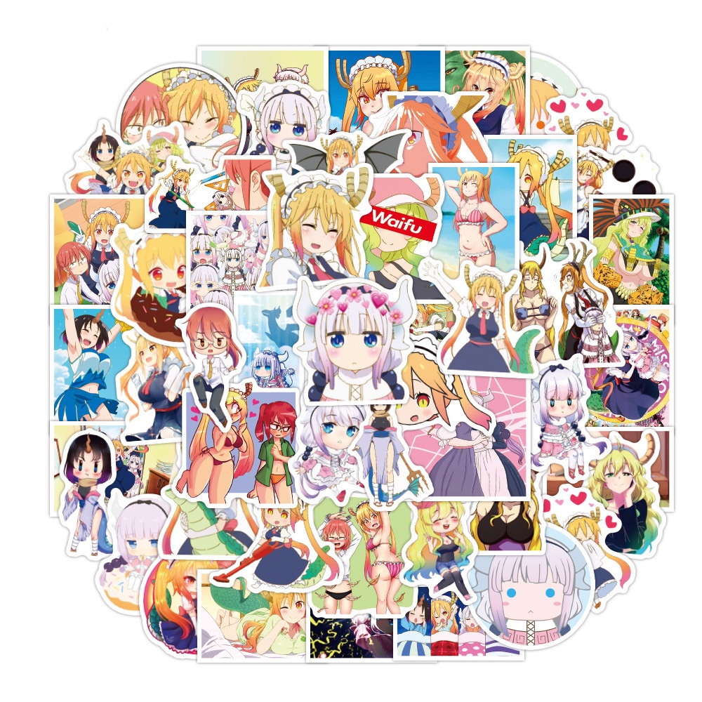 DM001 – Sticker / Stiker Anime Jepang Miss Kobayashi's Dragon Maid