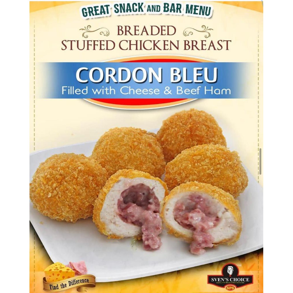 

Chicken Cordon Bleu Ball Snack Size