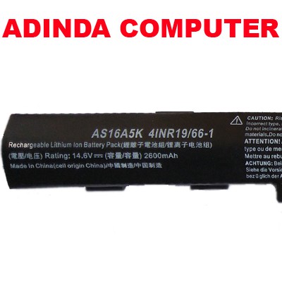 BATERAI ACER ASPIRE E5-475 ES 14 ES1-432 ES1 432 E5-475G E5-476 AS1A5K