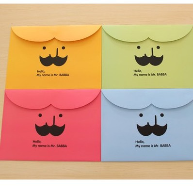 

Map Folio Amplop A4 / Document Organizer Motif Mr. Babba