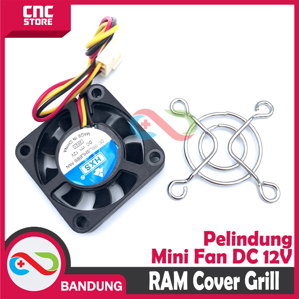 RAM COVER GRILL BESI PELINDUNG TUTUP KIPAS FAN 40x40x10MM