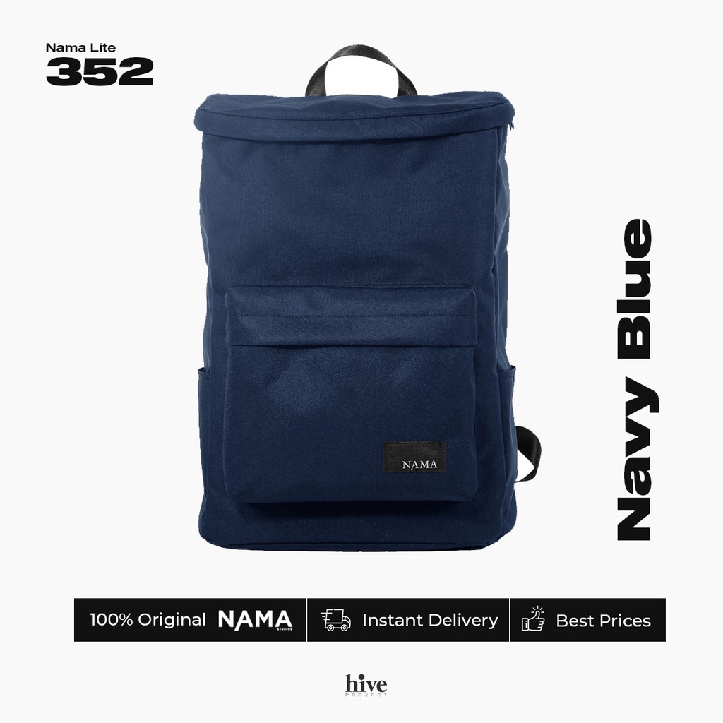 Tas Ransel NAMA Lite 352 Biru Navy Original Nama Studios Ready Stock Tas Pria