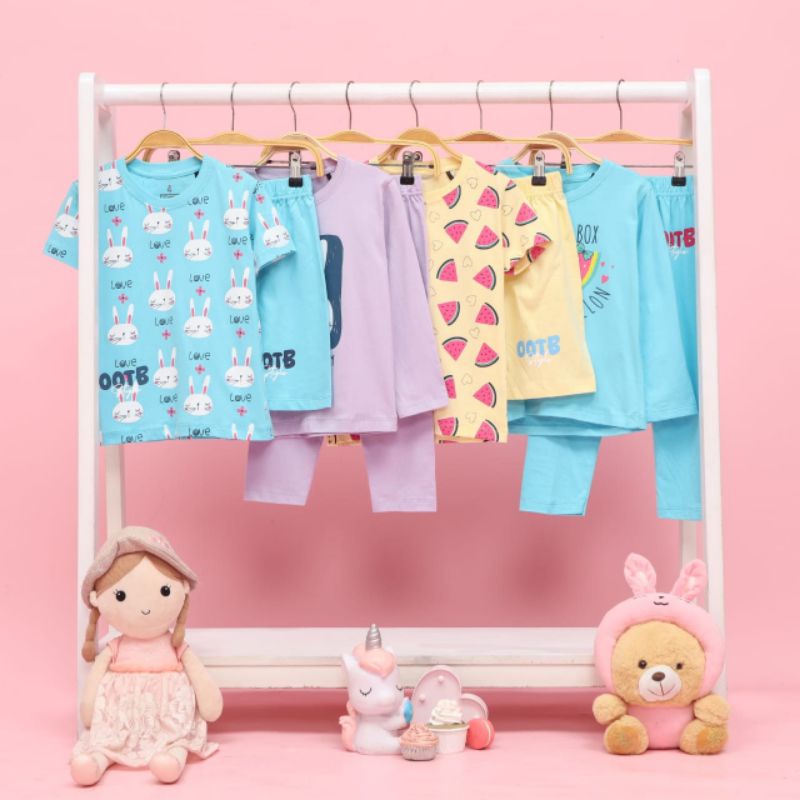 Set Combo Deal By Ootb / Setelan Anak Perempuan 2-10T