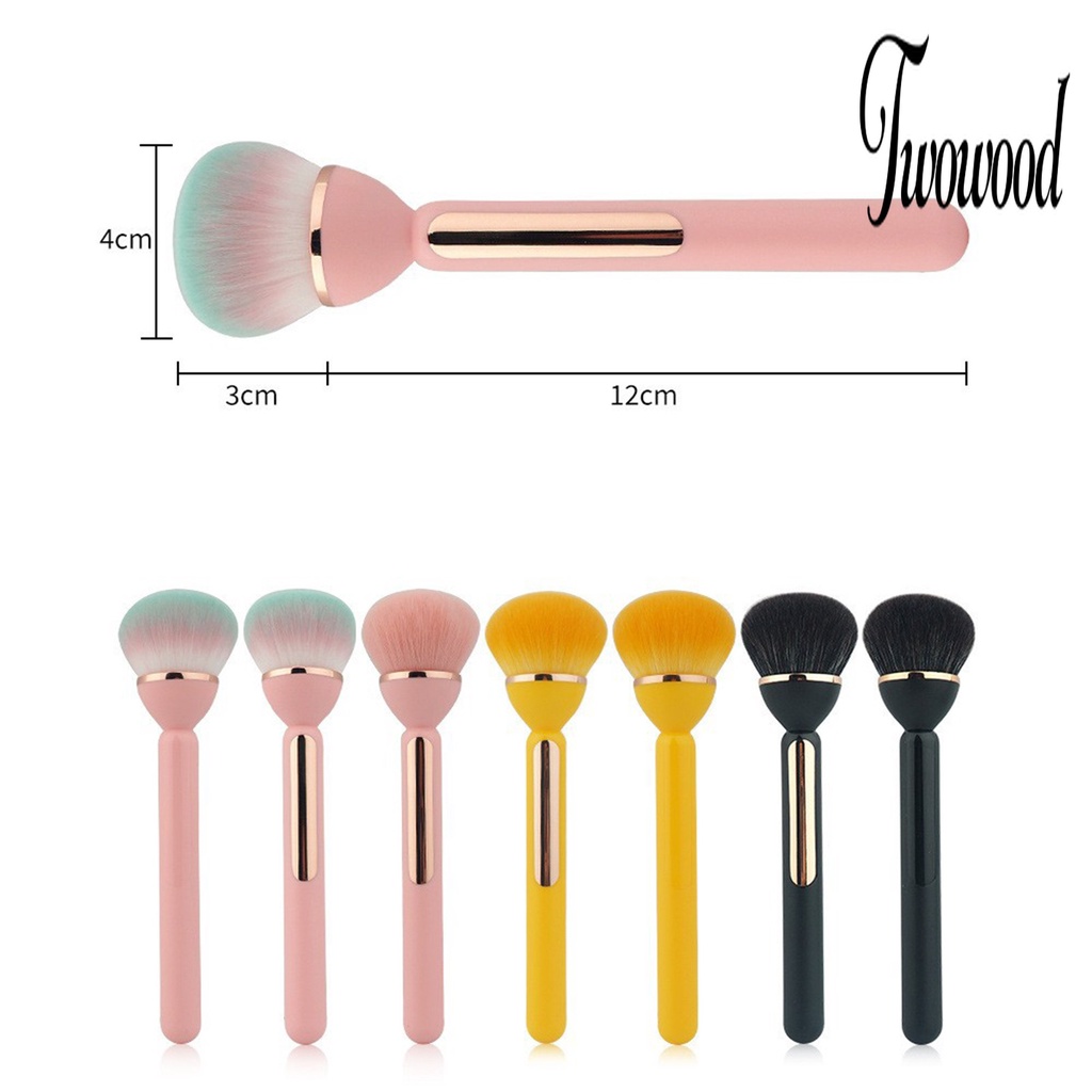 Brush Makeup Portable Multifungsi Bahan Rambut Lembut Untuk Wanita