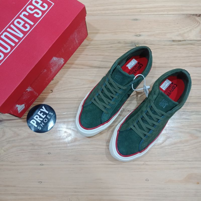 CONVERSE OX ONE STAR UNDEFEATED OLIVE GREEN