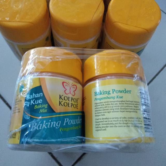 Soda kue dan baking powder koepoe kupu