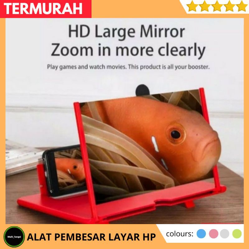 ALAT PEMBESAR LAYAR SMARTPHONE 3D HD - PEMBESAR LAYAR HP 3D