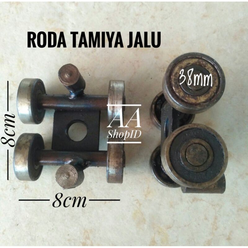 aksesoris pagar besi roda tamiya jalu