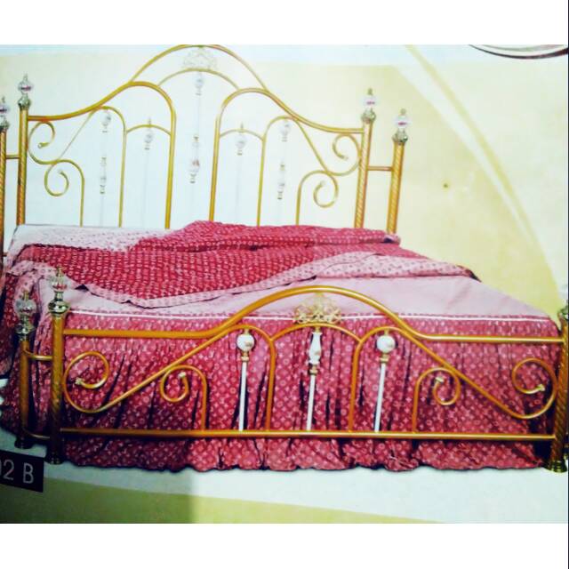 Jual Iron Bed. 180*200 ..(spesial Rangka ) | Shopee Indonesia