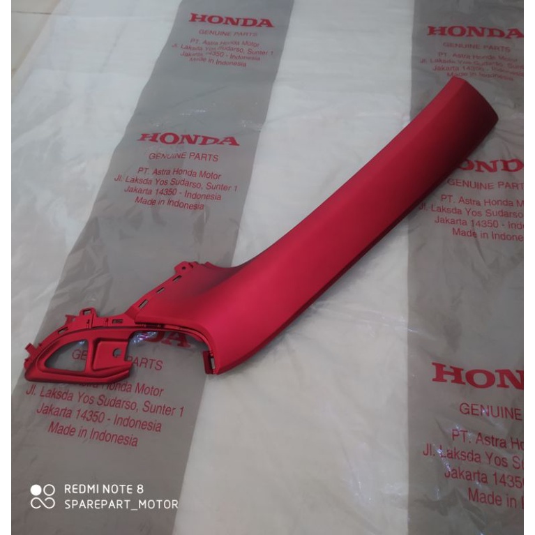 Cover Under R Side kanan Scoopy 2020 Merah Doff 2021 2022 2023 2024(awal)