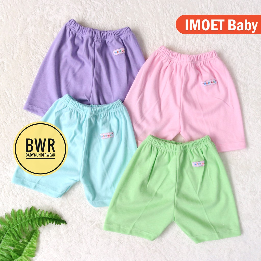 Celana PENDEK Imoet Baby | Celana Anak Pendek Dasar Warna