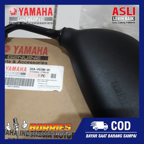 Spion set FizrR F1 Jupiter Vega 3XA-F6280-01 Asli Yamaha