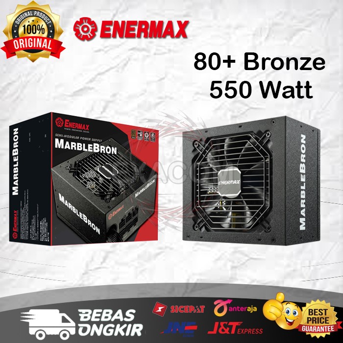 Enermax Marble Bron Z EMB550AWT- 550WATT / Marble Bronz Semi Modular
