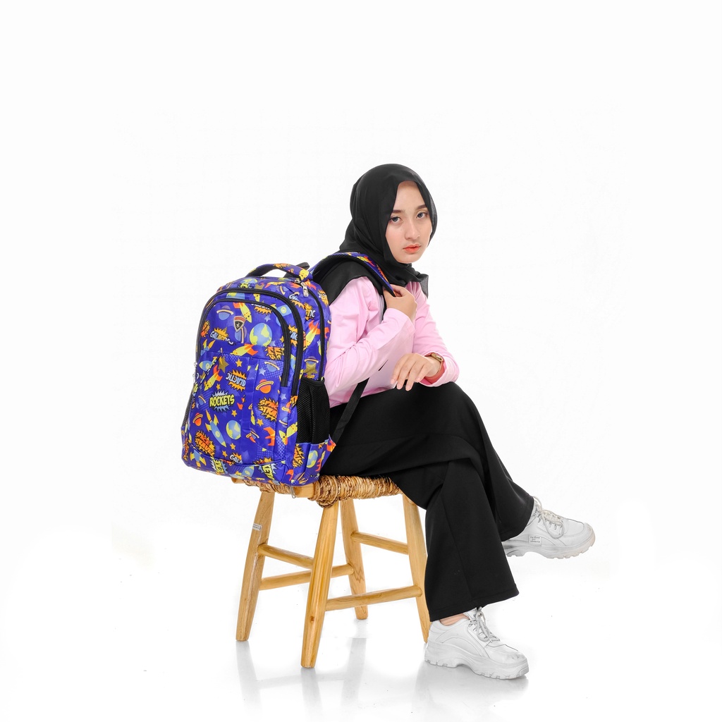 [KLIKTAS] Tas Ransel ABG Sekolah Unisex Import Polo Gives PG 0183 / Backpack / Tas Punggung