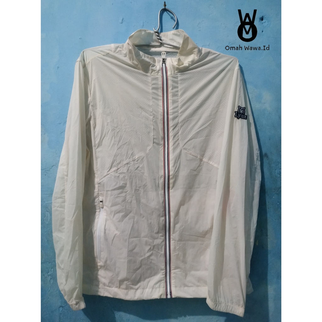 Jaket Running White LYNX