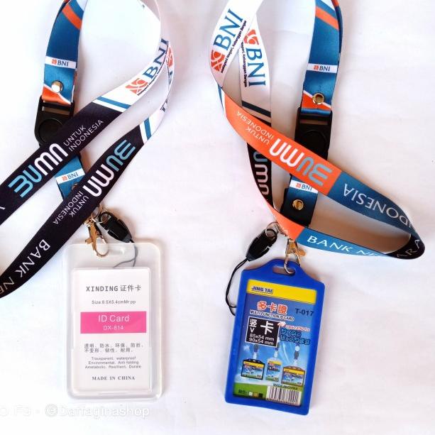 

♥ Lanyard Tali Gantungan Id Card Printing Bank BNI ♛