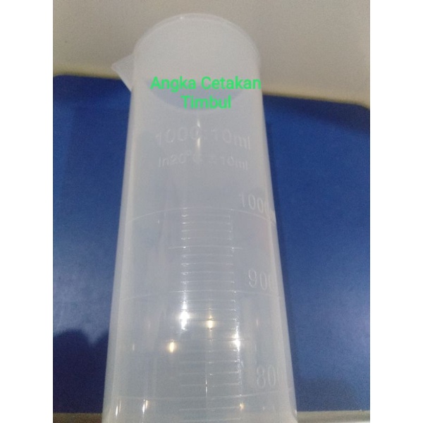 Gelas Takar 1000ml / Tabung ukur 1000ml atau 1 liter