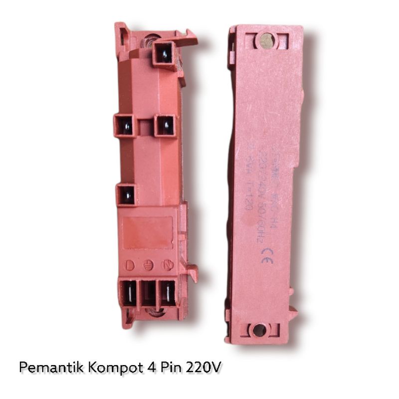 PEMANTIK KOMPOR TANAN 4 PIN 220 VOLT PEMANTIK KOMPOR TANAM 4 TUNGKU 220 VOLT