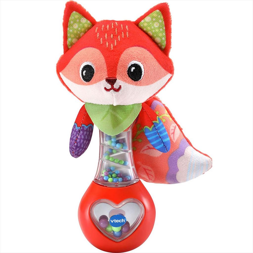 VTech Baby 536100 Shake and See Fox Rattle Gigitan