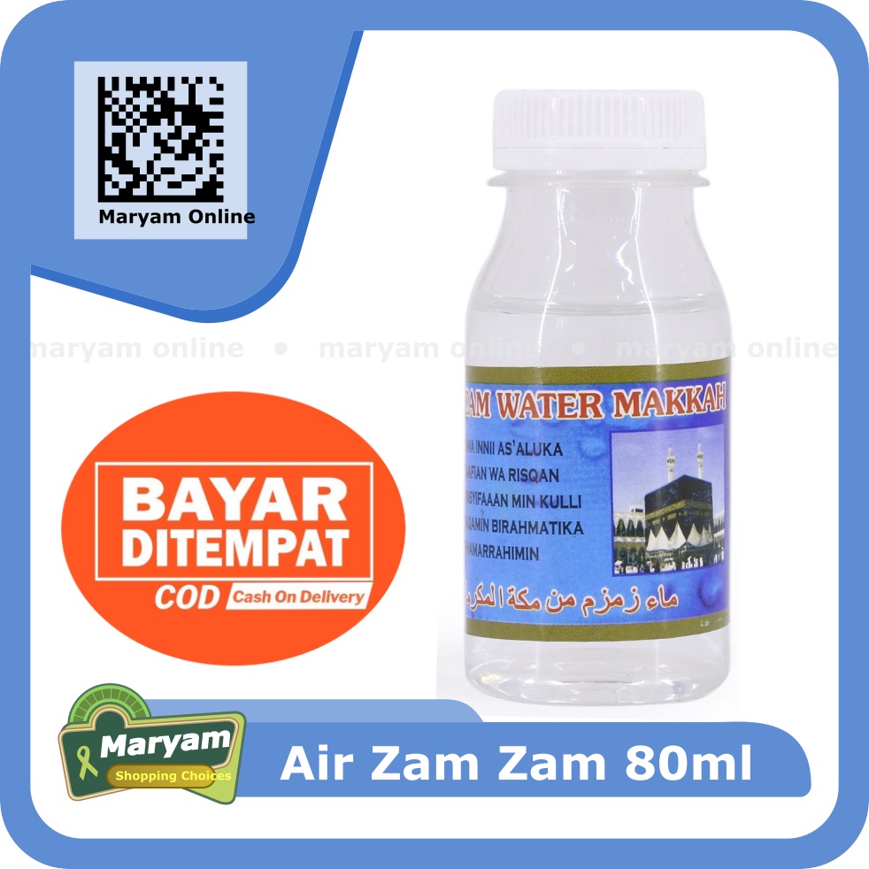 

Air Zam zam 80ml - Air Zamzam Asli