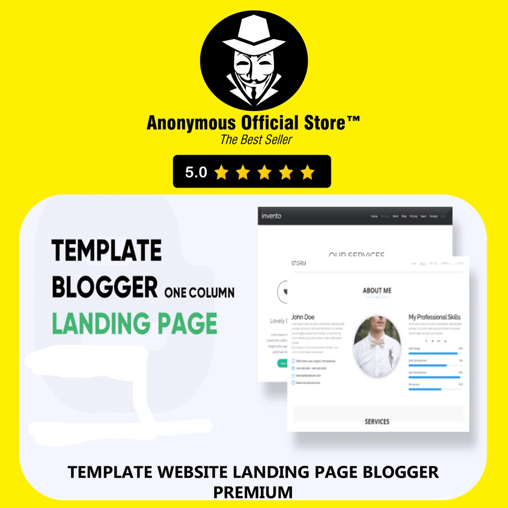 KOLEKSI WEBSITE LANDING PAGE BLOG TEMPLATE BLOGGER BLOGSPOT THEME TEMA PREMIUM