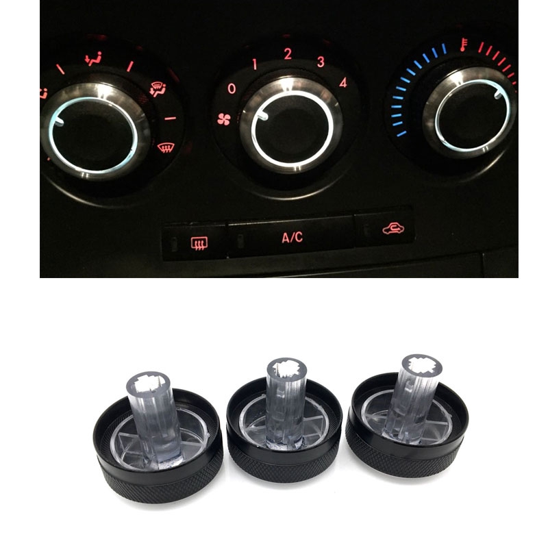 3x Tombol Saklar Kenop Kontrol Panas Ac Untuk Mazda 3 Bl 2010-2013 Mazda 3 2004-2009 Mazda 3 Axela