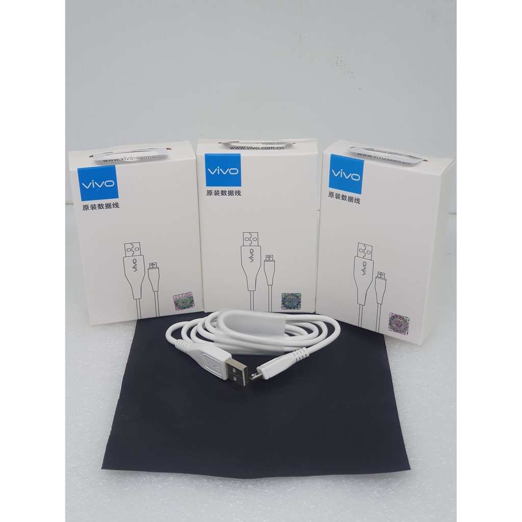 Kabel data charger Vivo usb micro 2A Fast Charging Original VIVO V3 V5 V7 V11 V15